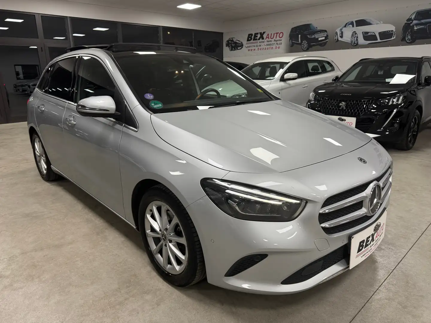Mercedes-Benz B 180 *1ERPROP*GARANTIE12MOIS*TOITPANO*GPS*GPS*SEMI-CUIR Gris - 2