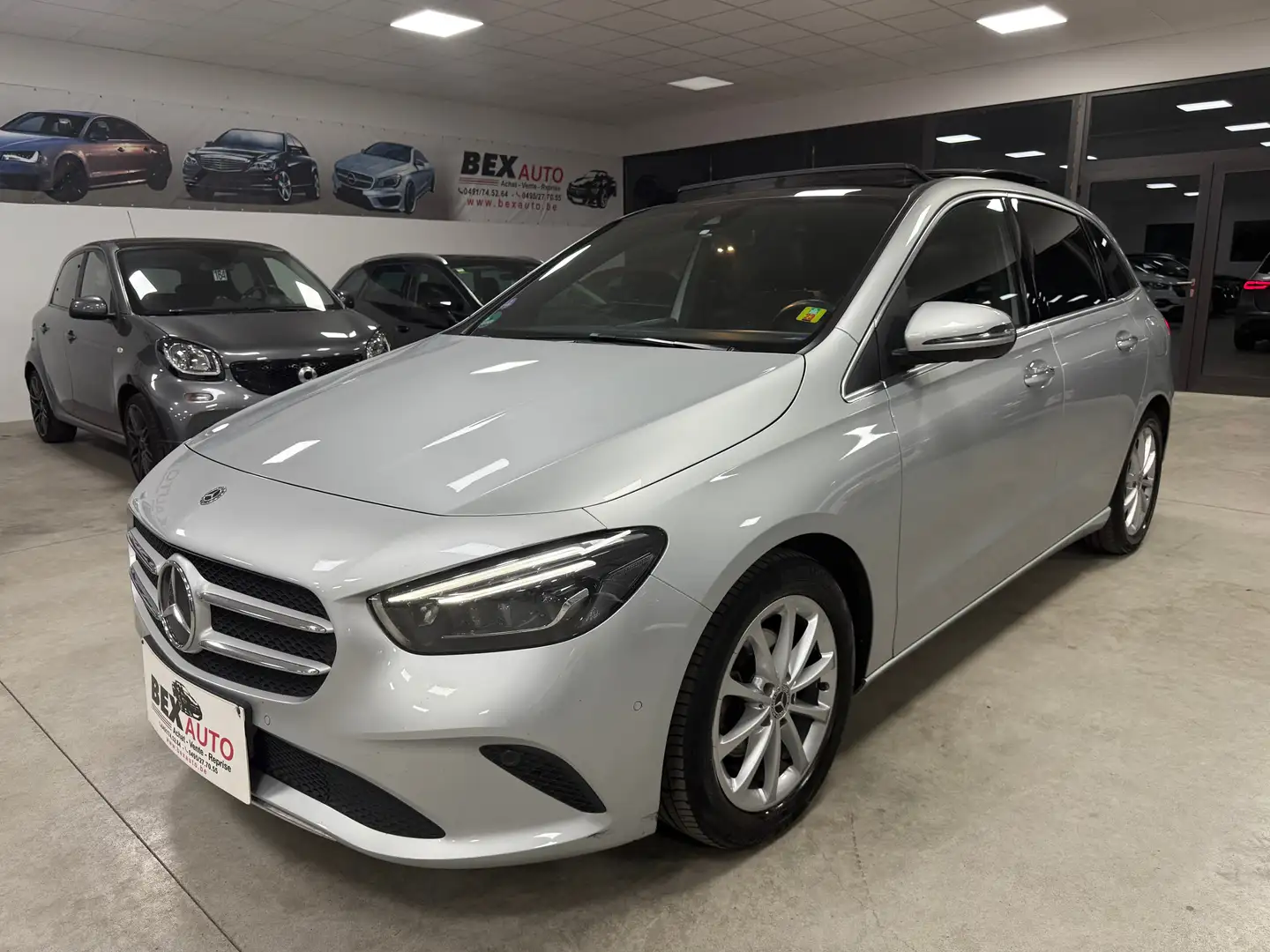 Mercedes-Benz B 180 *1ERPROP*GARANTIE12MOIS*TOITPANO*GPS*GPS*SEMI-CUIR Gris - 1