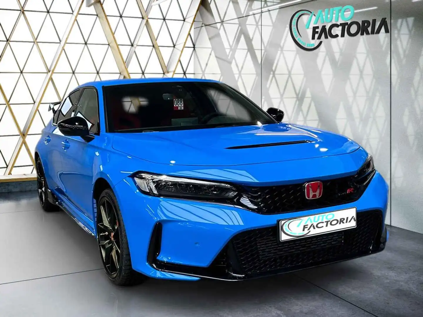 Honda Civic Type R 2.0 I-VTEC 329cv +GPS+CAM+LED+Options Bleu - 2