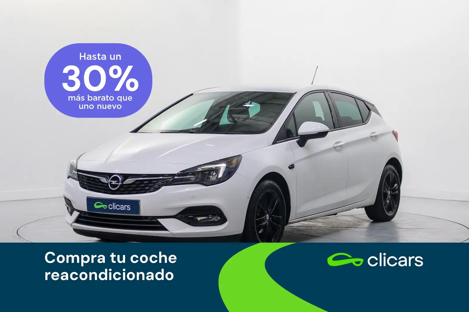 Opel Astra 1.2T S/S GS Line 110 Blanc - 1