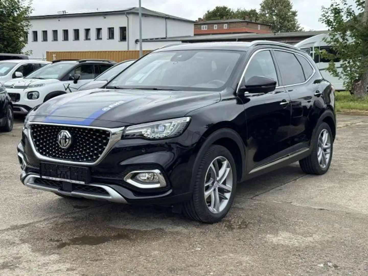 MG EHS PHEV Luxury Bluetooth Navi LED Vollleder Noir - 1