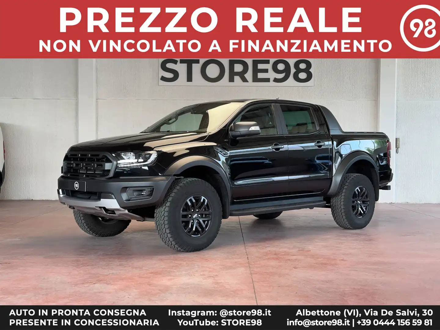 Ford Ranger Raptor 2.0 ecoblue 213cv *PREZZO NETTO IVA/TRAINO* Nero - 1