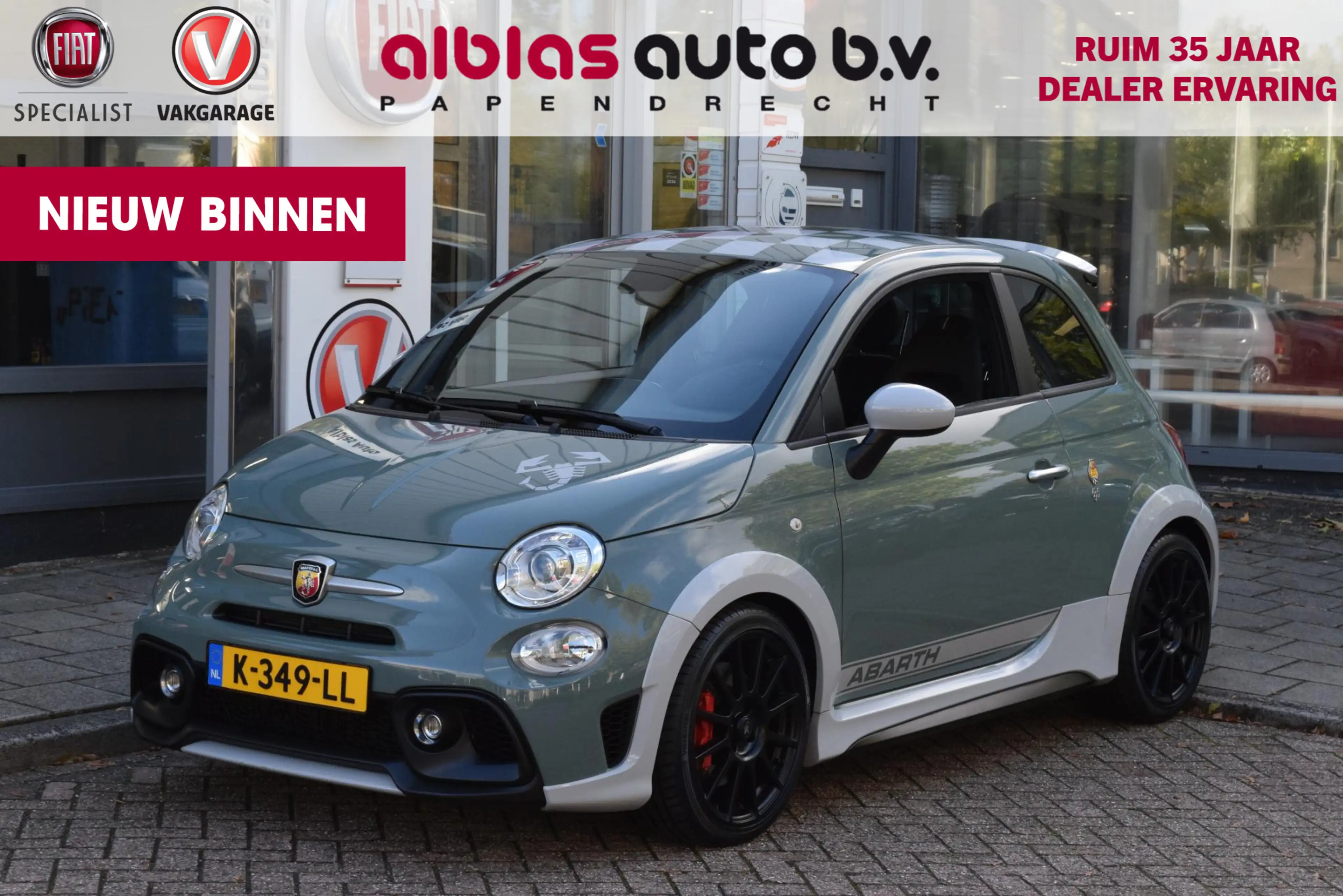 Fiat 500 Abarth 1.4 T-Jet 180pk Abarth|70th Anniversary|1 van 1949