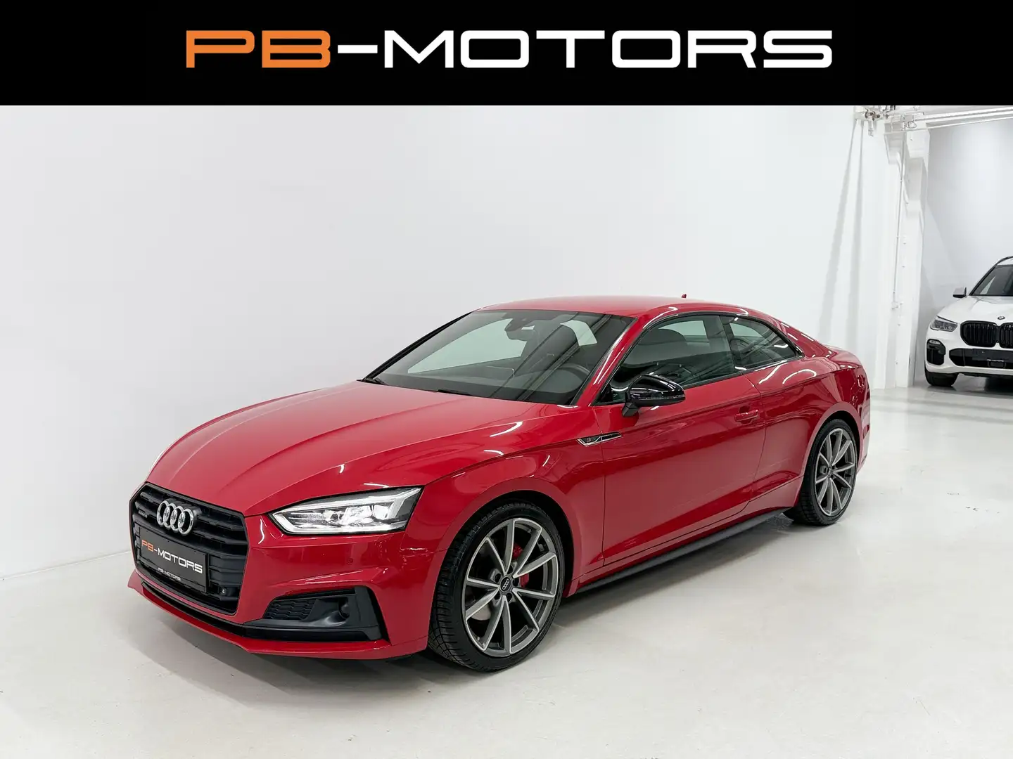 Audi A5 2.0 TDI Quattro Sport 3x S-Line OP Black 19" LED Rosso - 1