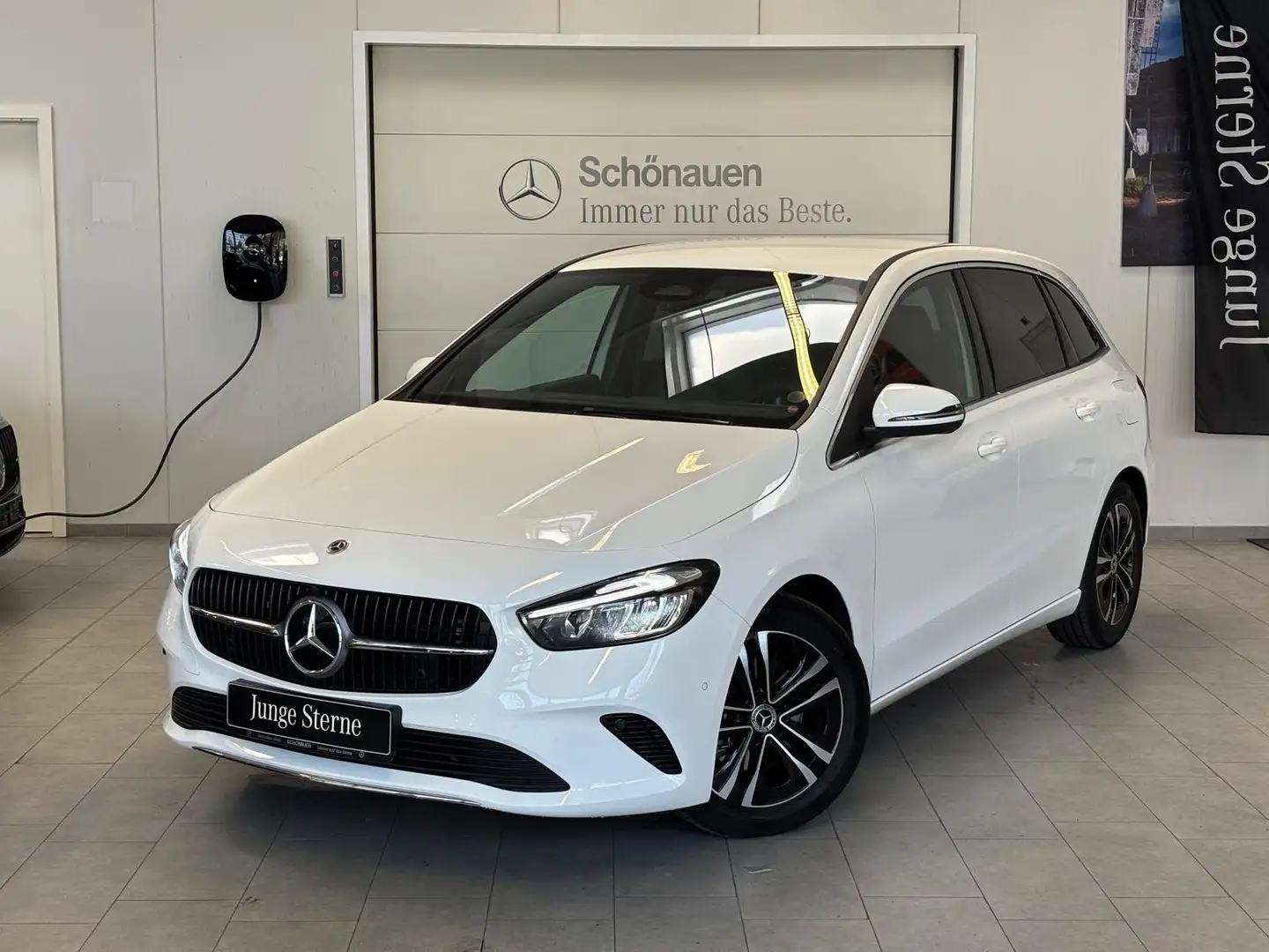 Mercedes-Benz B 200 Progressive Adv.+AHK+THERMOTR.+TOTWINKEL Weiß - 1