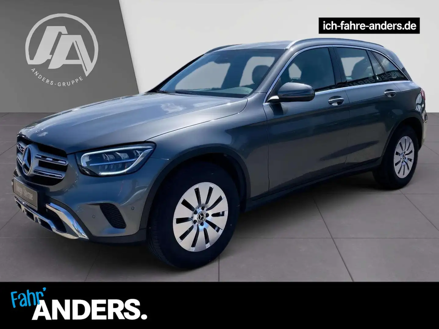 Mercedes-Benz GLC 220 d 4M MBUX+digCock+Distr+LED+Kam+SHZ+PDC Grau - 1