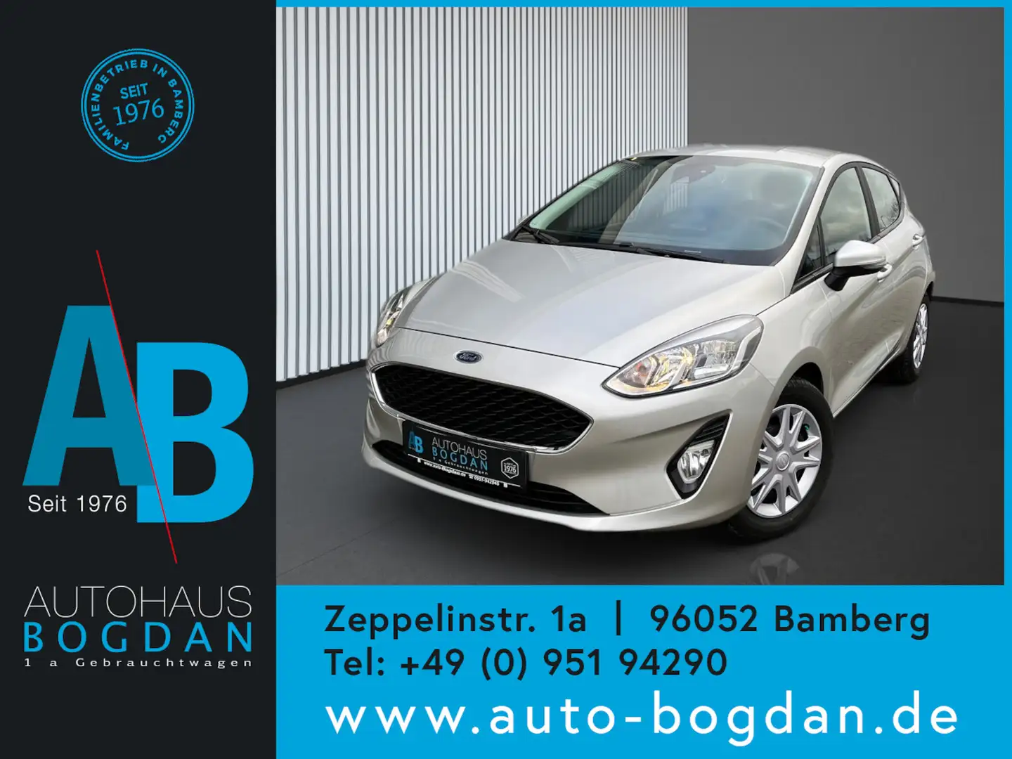 Ford Fiesta Cool & Connect PDC*DAB*SpurAssist*Navi Silber - 1