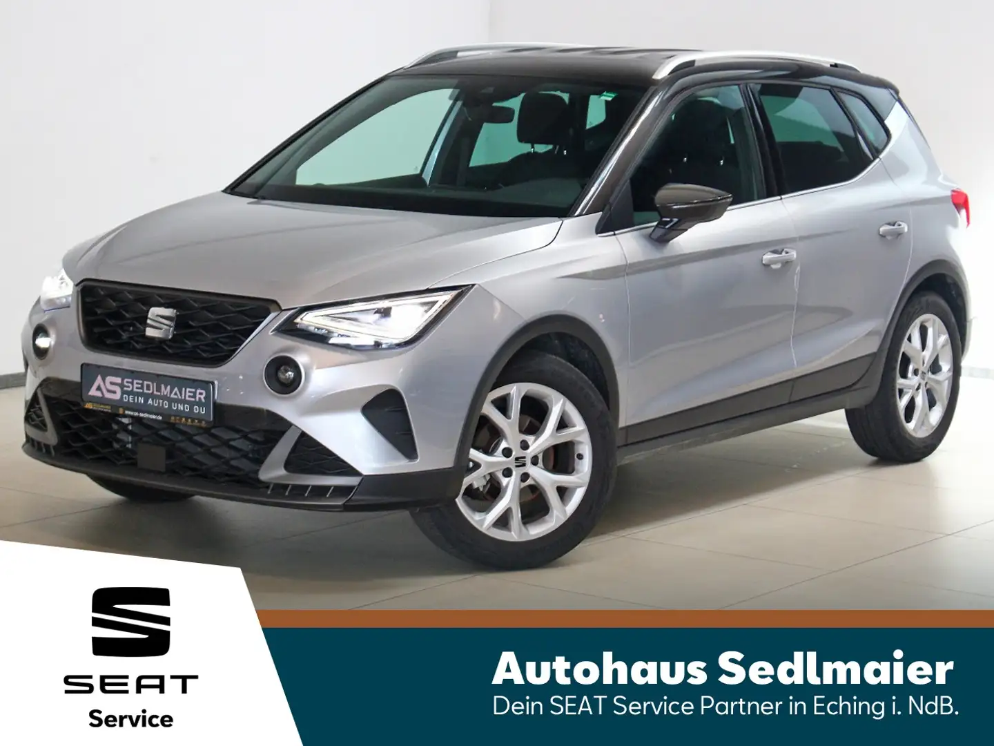 SEAT Arona 1.0 TSI FR ACC|CarPlay|LED|PDC|GARANTIE|USB Silber - 1