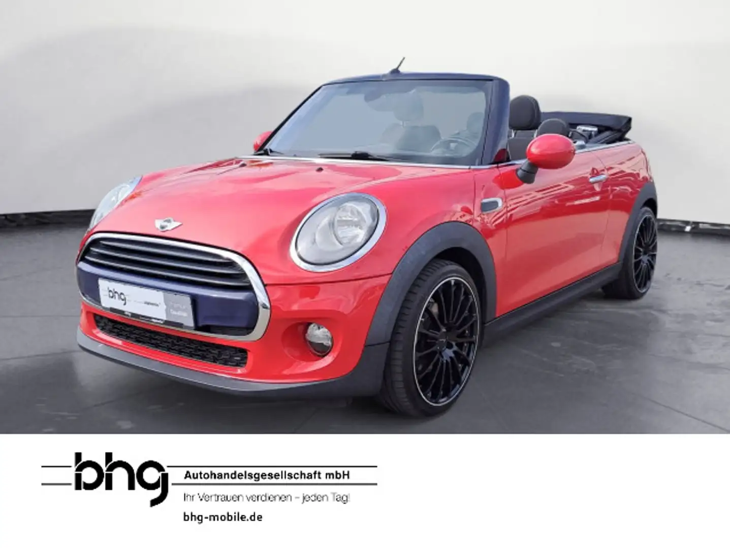 MINI Cooper Cabrio Works Interieur Klimaautomatik Rood - 1