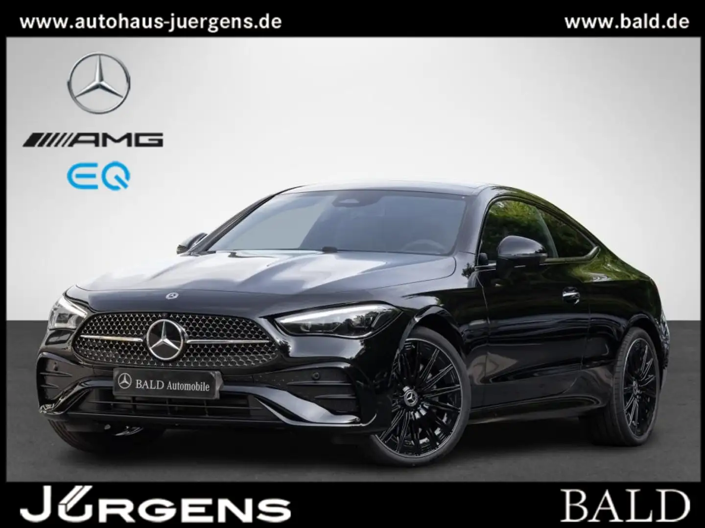 Mercedes-Benz CLE 220 d Coupé AMG/LED/Pano/360/Memo/Night/20" Schwarz - 1