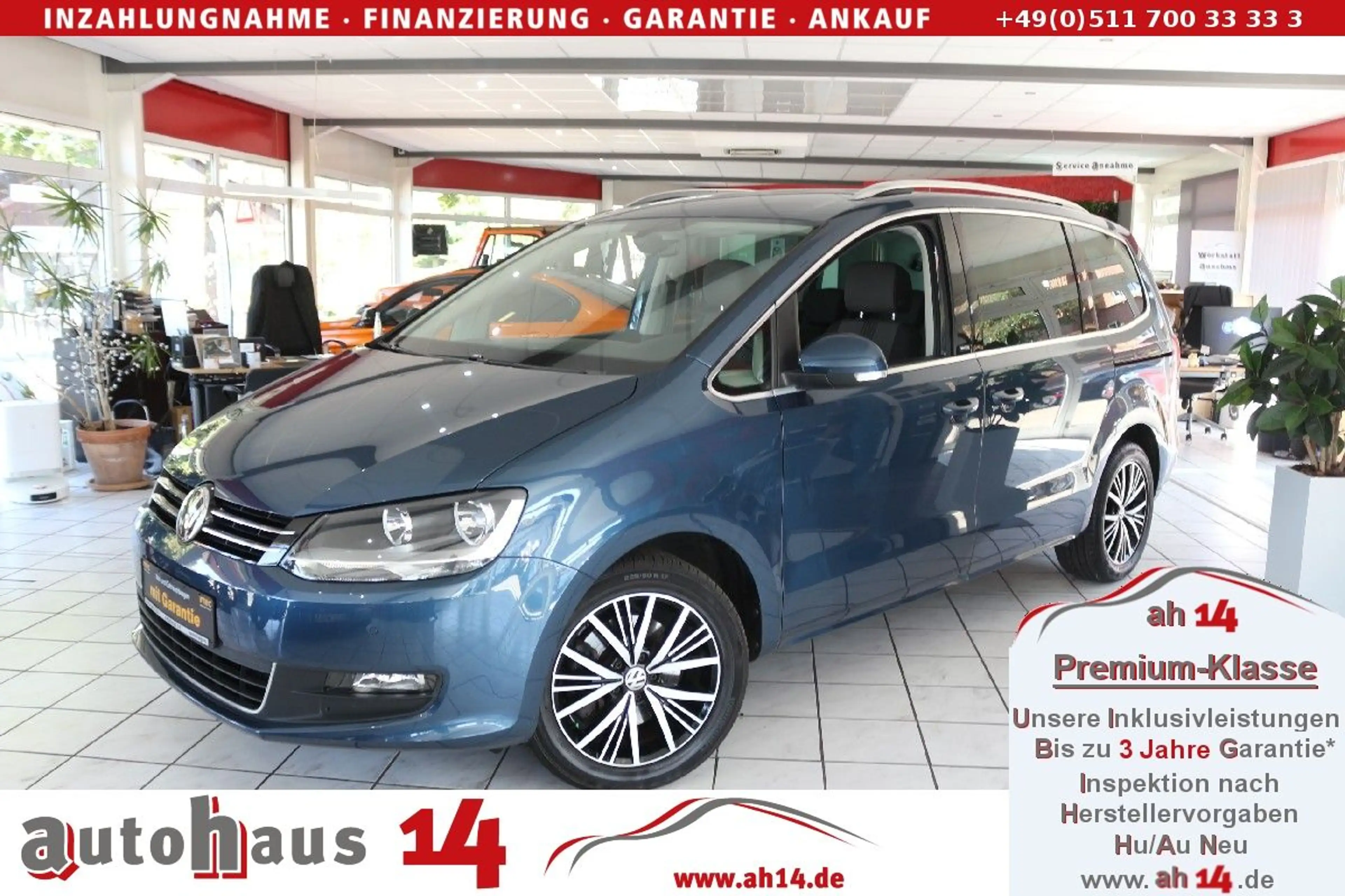 Volkswagen Sharan 1.4 TSI - Navi-Kamera-7Sitze-AHK-1Hand