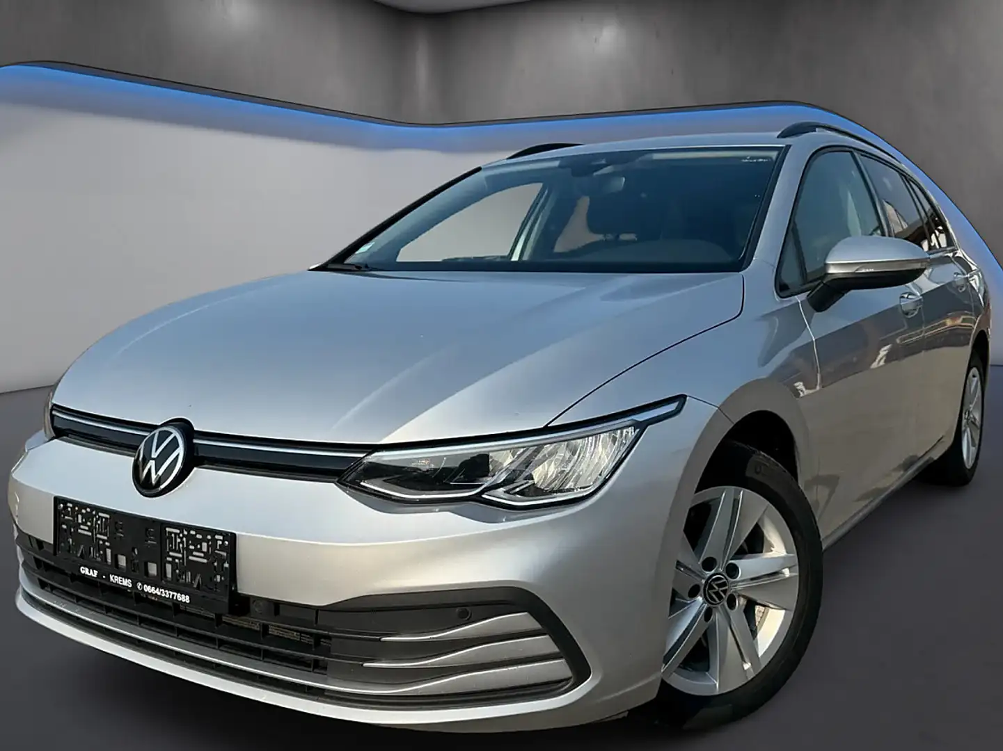 Volkswagen Golf Variant 2,0 TDI Life *Ambiente*ACC*Navi*Carplay*Erstbes... Silber - 1