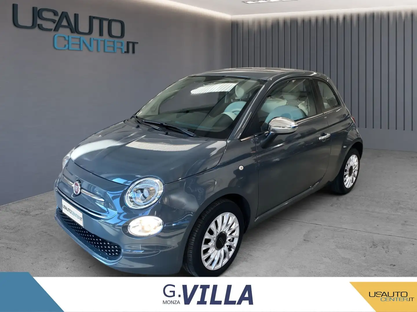 Fiat 500 1.2 Lounge 69cv Grigio - 1