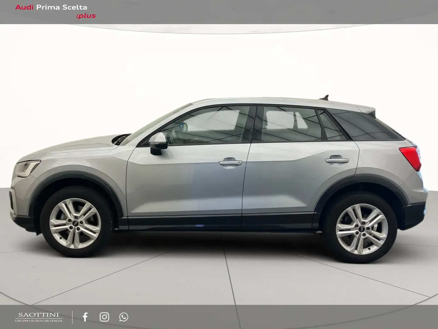 Audi Q2 30 1.0 TFSI Admired Advanced - GANCIO - Argento - 2