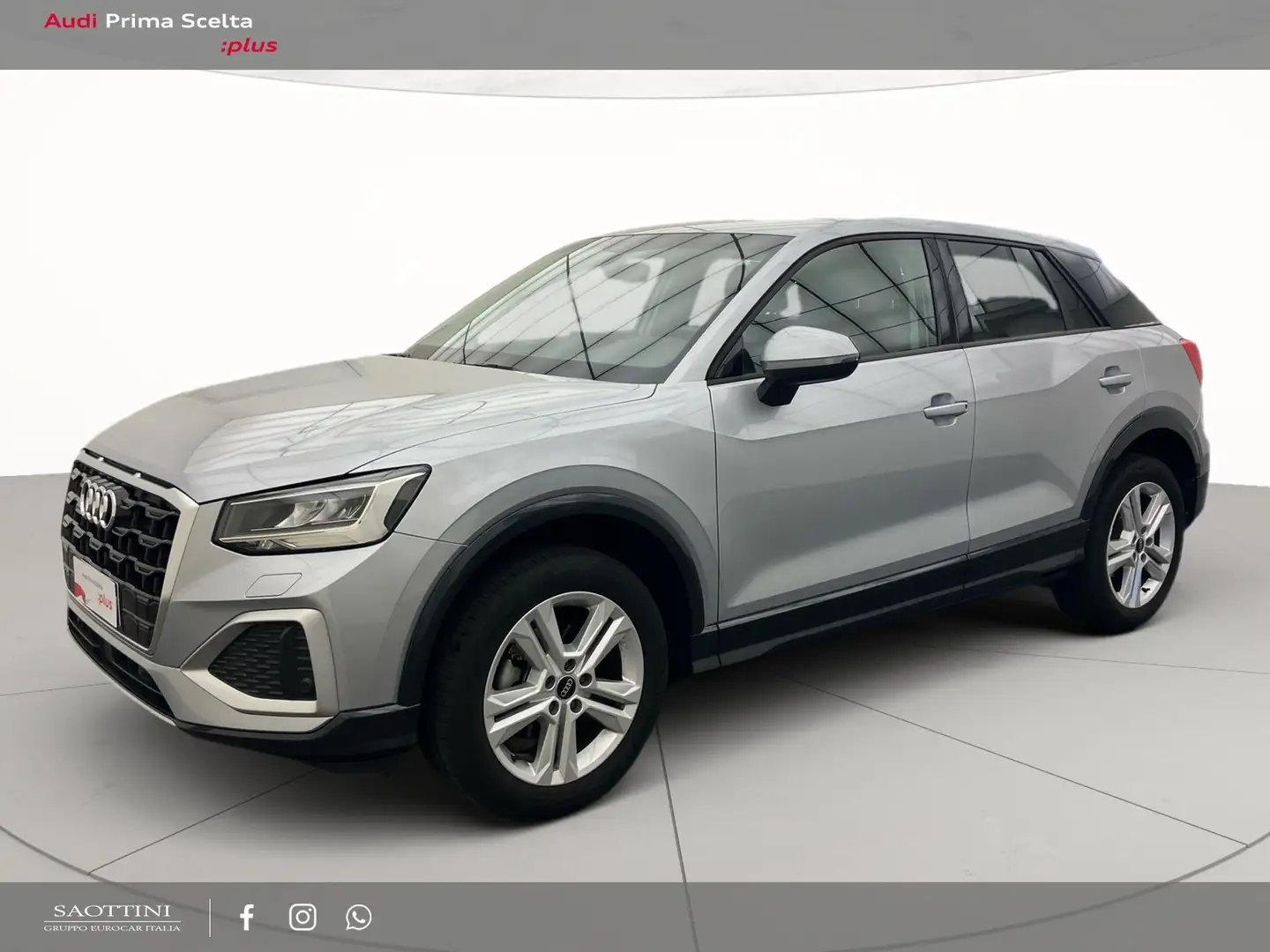 Audi Q2 30 1.0 TFSI Admired Advanced - GANCIO - Argento - 1