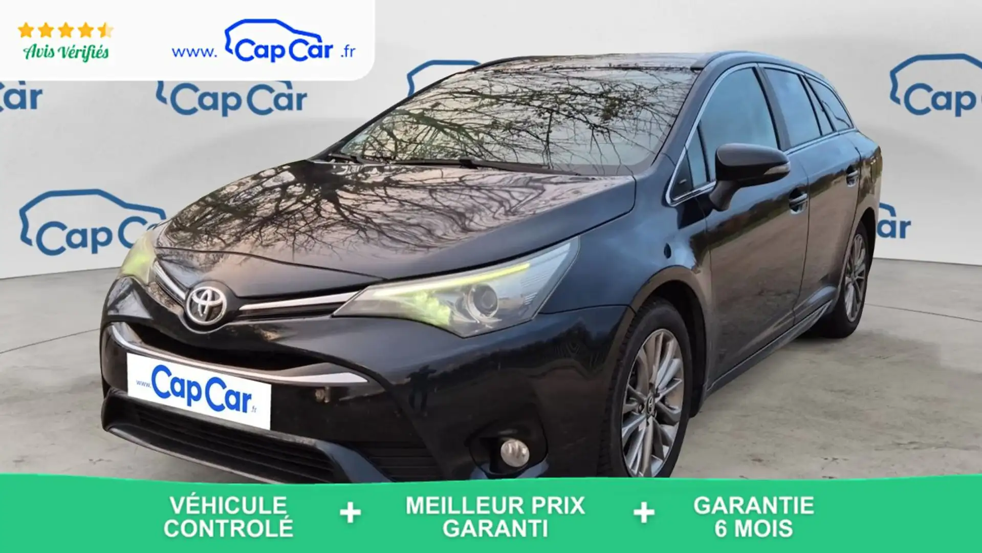 Toyota Avensis 2 1.6 D-4D 112 Dynamic - 5 places Noir - 1