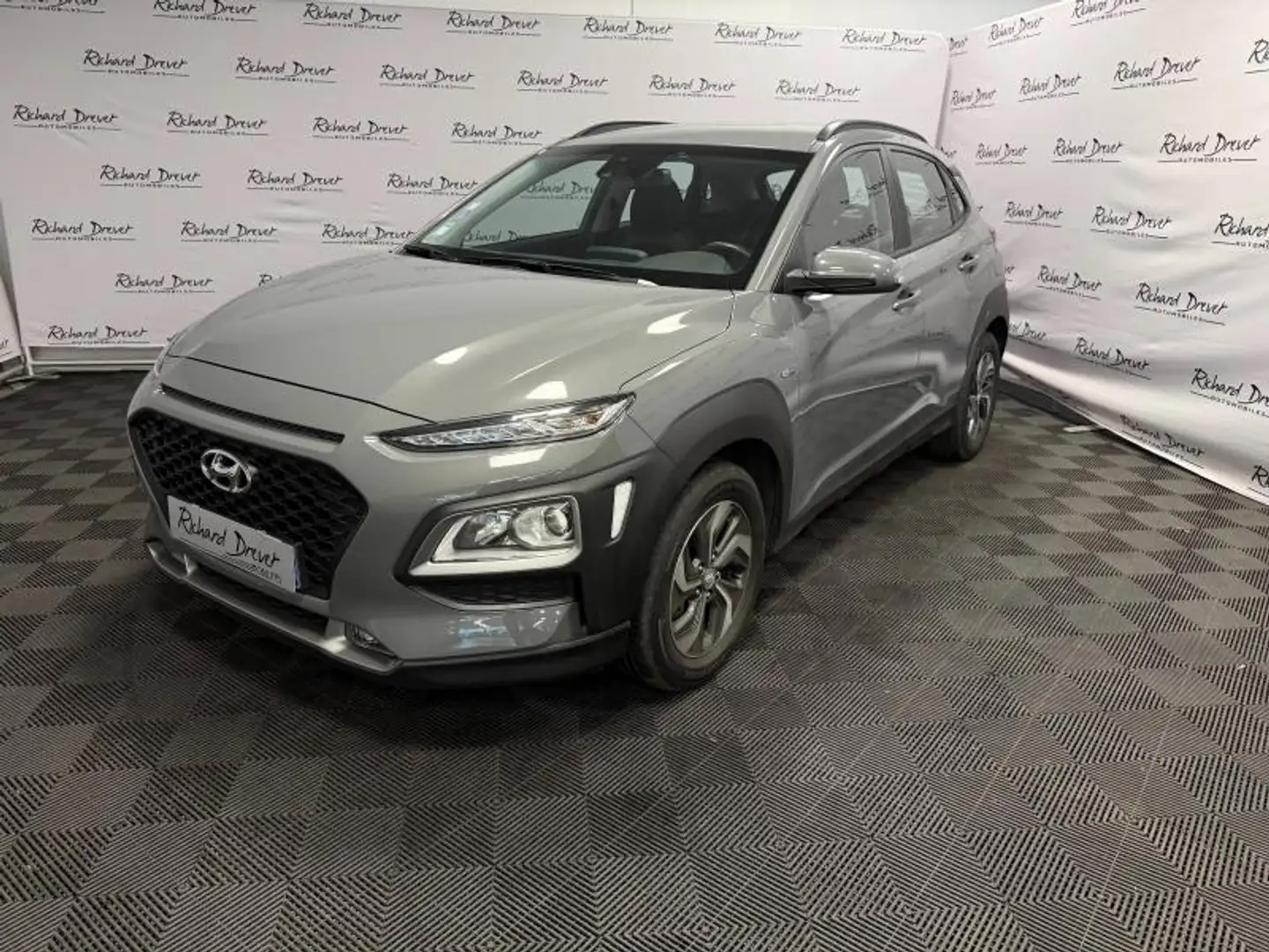 Hyundai KONA 1.6 GDi 141ch Hybrid Intuitive DCT-6 Gris - 1