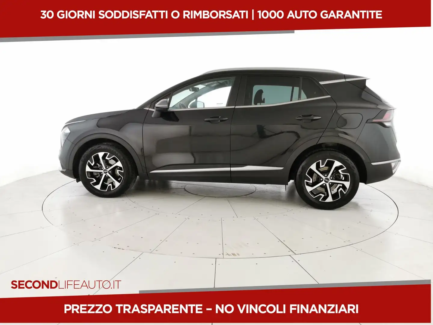 Kia Sportage 1.6 tgdi hev Style auto Nero - 2