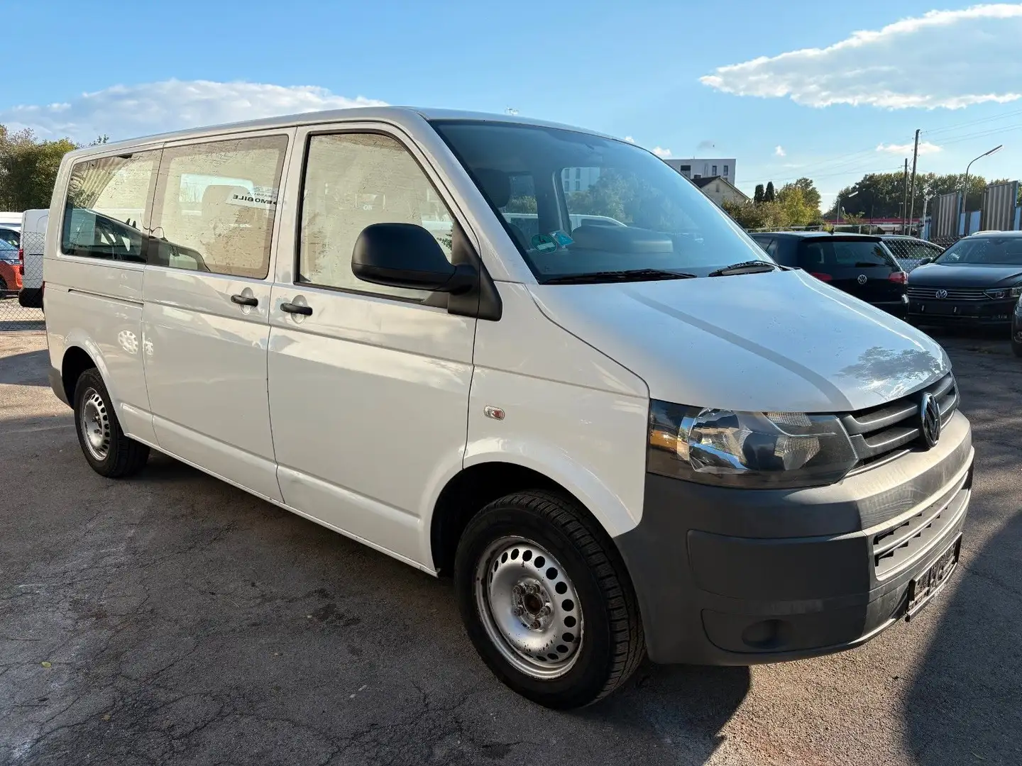 Volkswagen T5 Kombi T5 2,0 TDI 4Motion Allrad *langer Radstand*Klima Weiß - 1