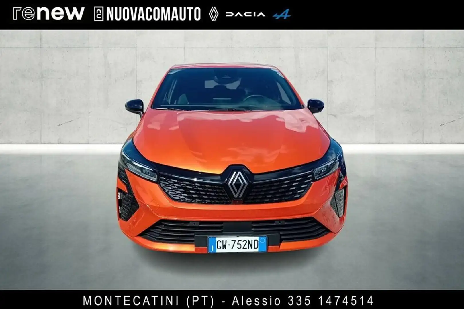 Renault Clio 1.6 E-Tech full hybrid Techno 145cv Arancione - 2