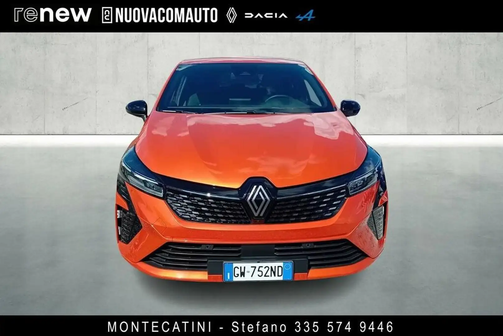 Renault Clio 1.6 E-Tech full hybrid Techno 145cv Arancione - 2