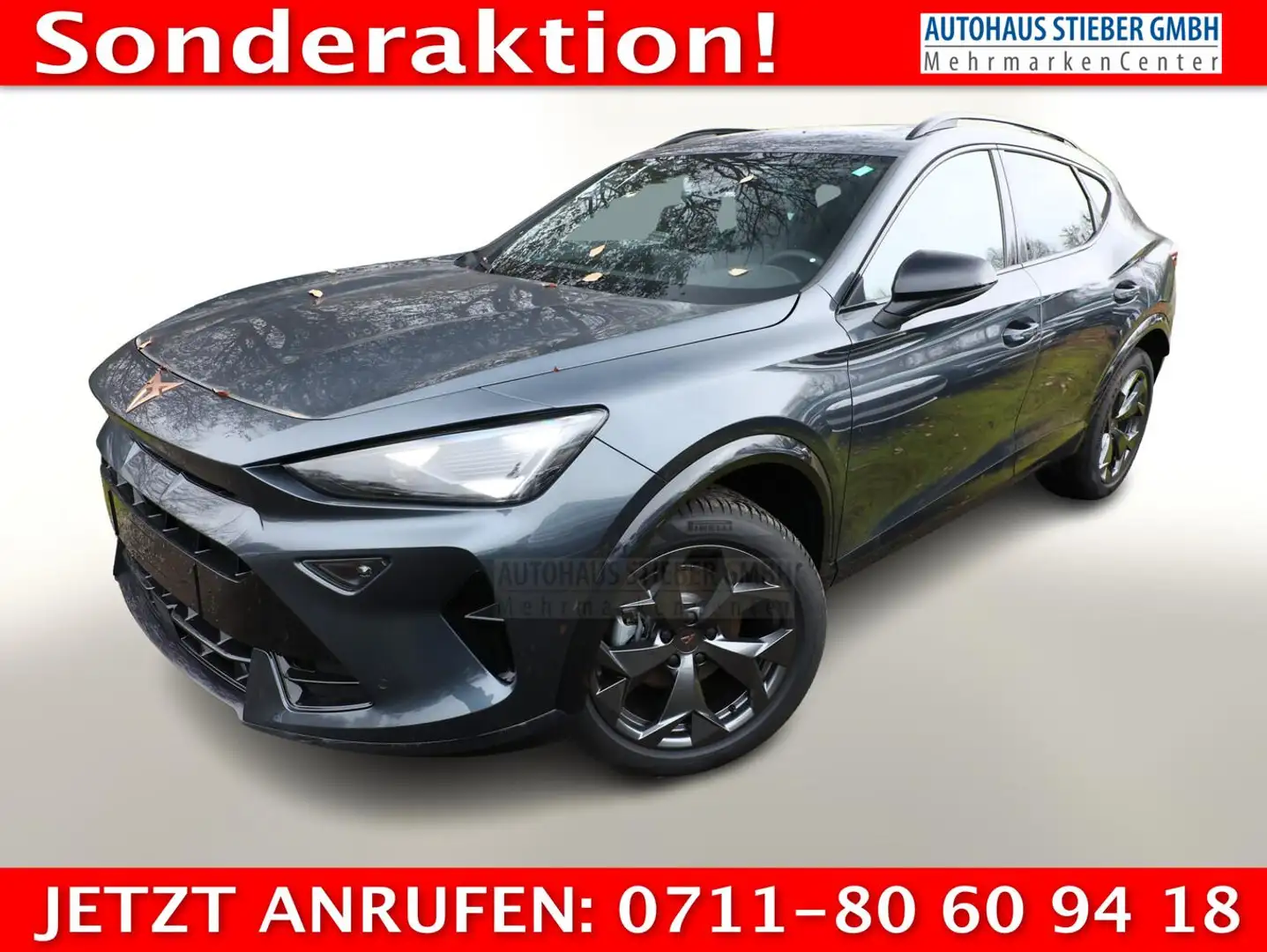 CUPRA Formentor eTSI DSG EdgeP SHZ eHk Kessy Kam 5JGar 110 kW (... Gri - 1