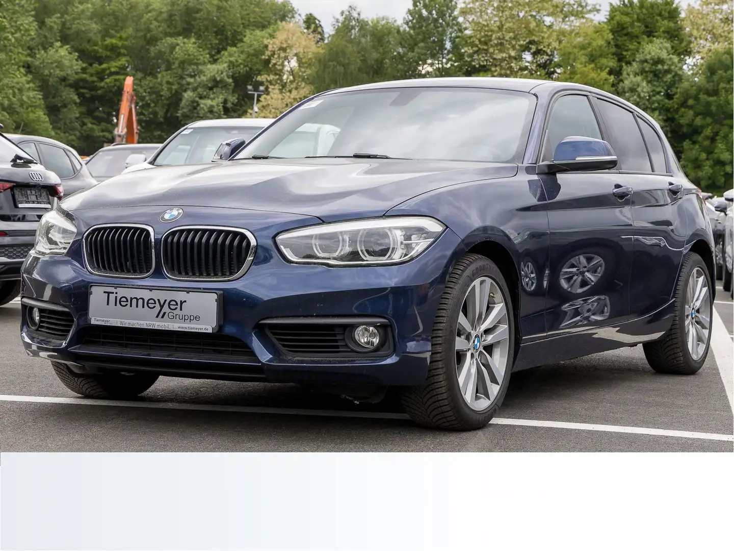 BMW 118 d Steptronic ADVANTAGE BUSINESS LED LM17 Blu/Azzurro - 2