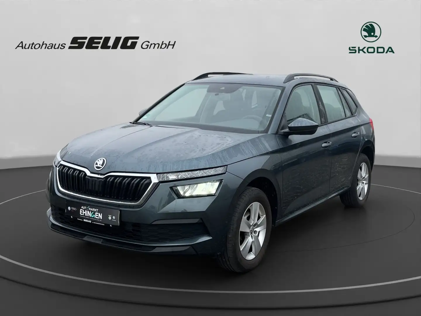 Skoda Kamiq Active 1.0 TSI 110PS, AHK. LED, Sitzhzg, A Grau - 1