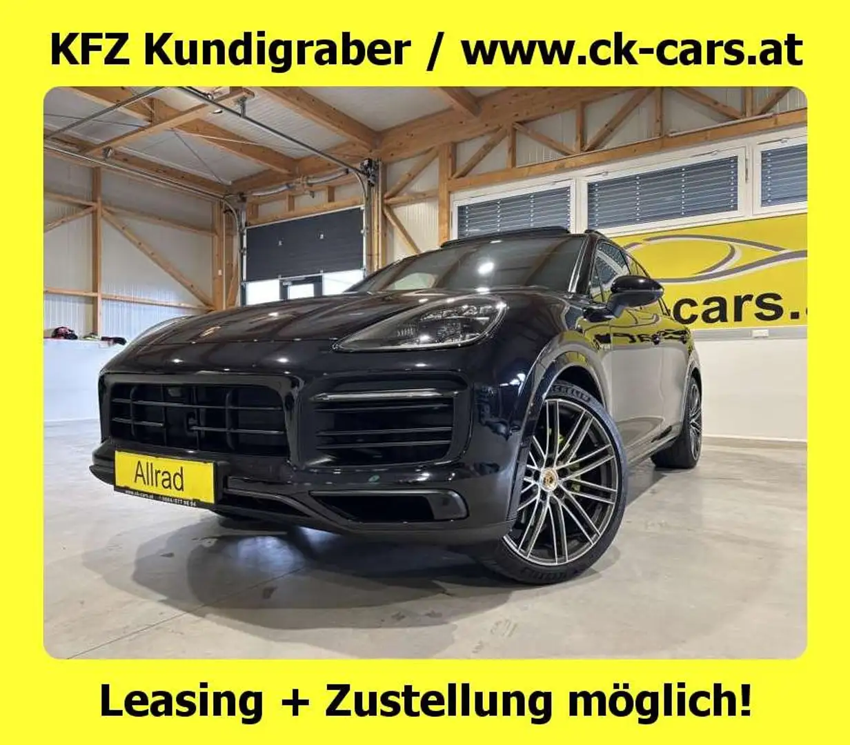Porsche Cayenne Cayenne III SKY MATRIX HEAD-UP BOSE LUFT AHK VOLL Czarny - 1
