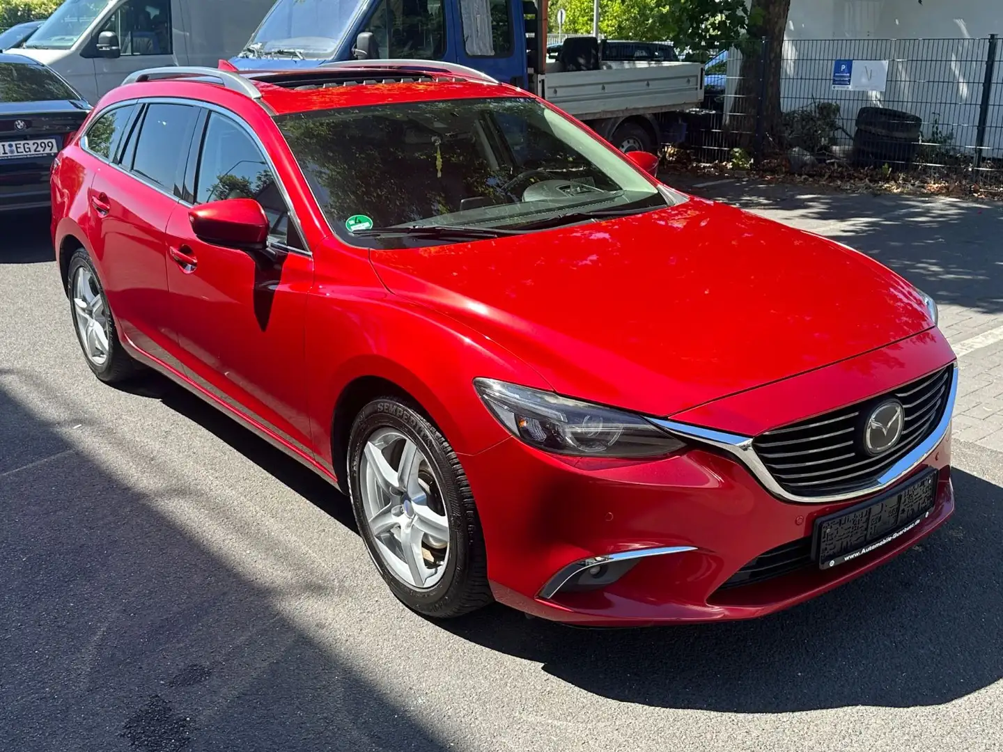 Mazda 6 Kombi Nakama Intense~LEDER~NAVI~XENON Rot - 1