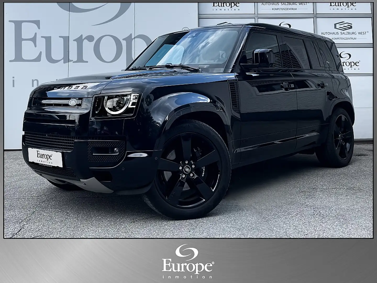 Land Rover Defender 110 P525 V8 AWD /Matrix/LED/Keyless/Memory Schwarz - 2