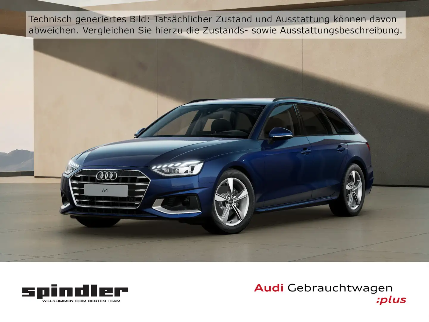 Audi A4 advanced 35TDI S-tronic/ Navi, AHK, LED Blau - 1