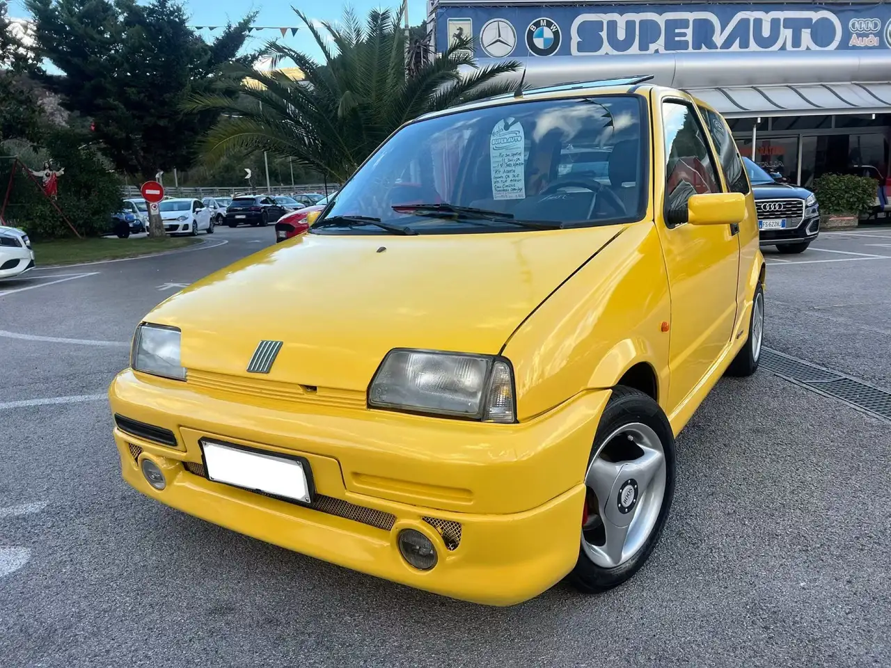 Fiat Cinquecento 1.1i cat Sporting ALLESTIMENTO ABARTH, foto 3