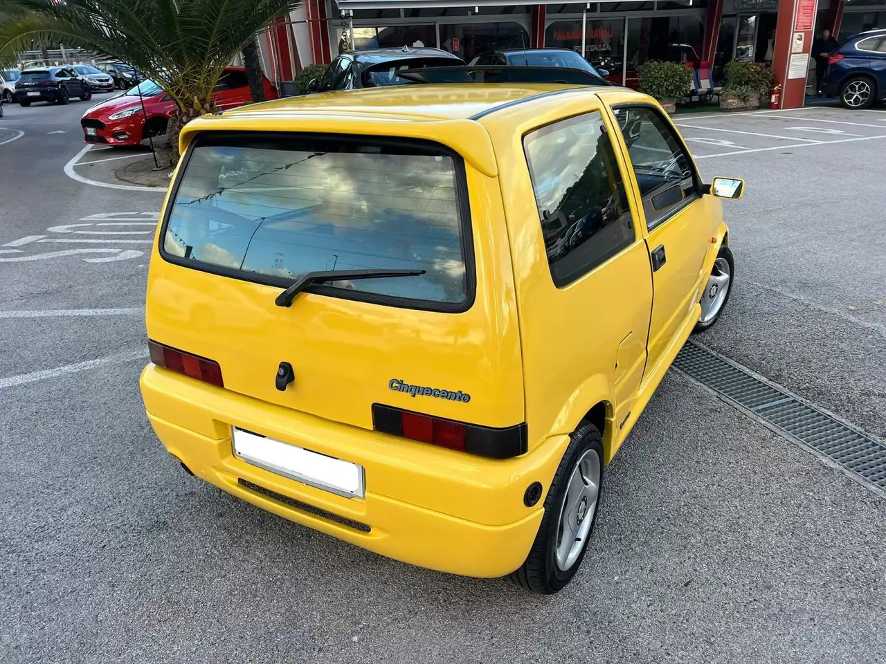 Fiat Cinquecento 1.1i cat Sporting ALLESTIMENTO ABARTH, foto 6