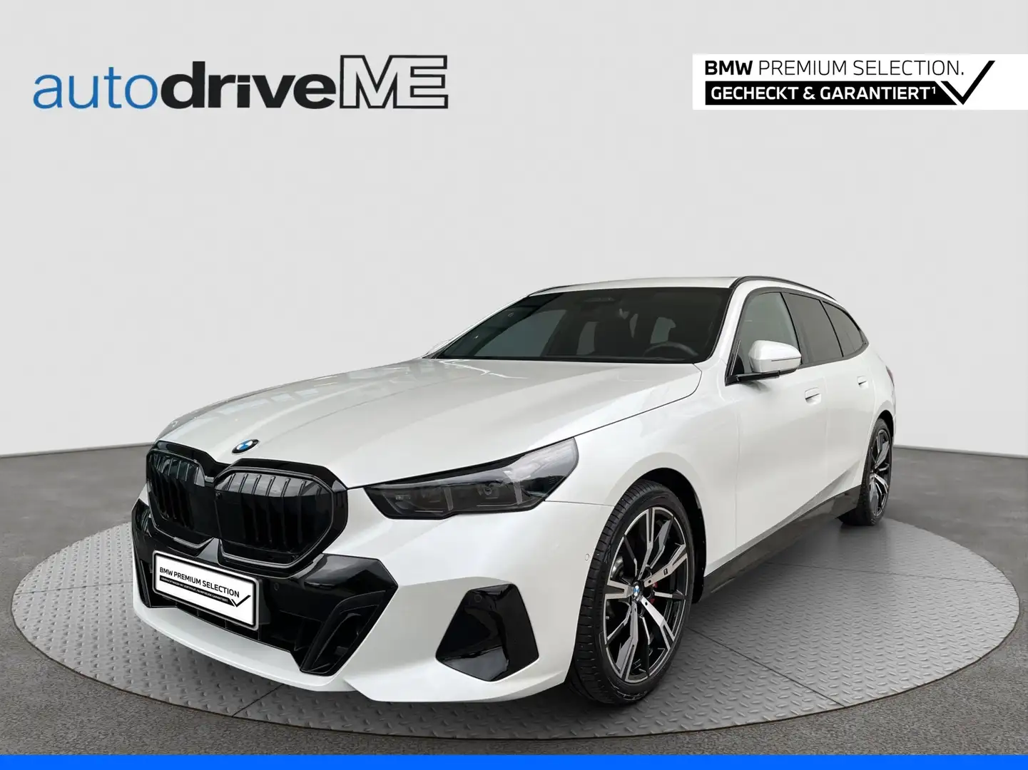 BMW 520 d xDrive Touring M-Sport xDrive KAM 360 LED Weiß - 1