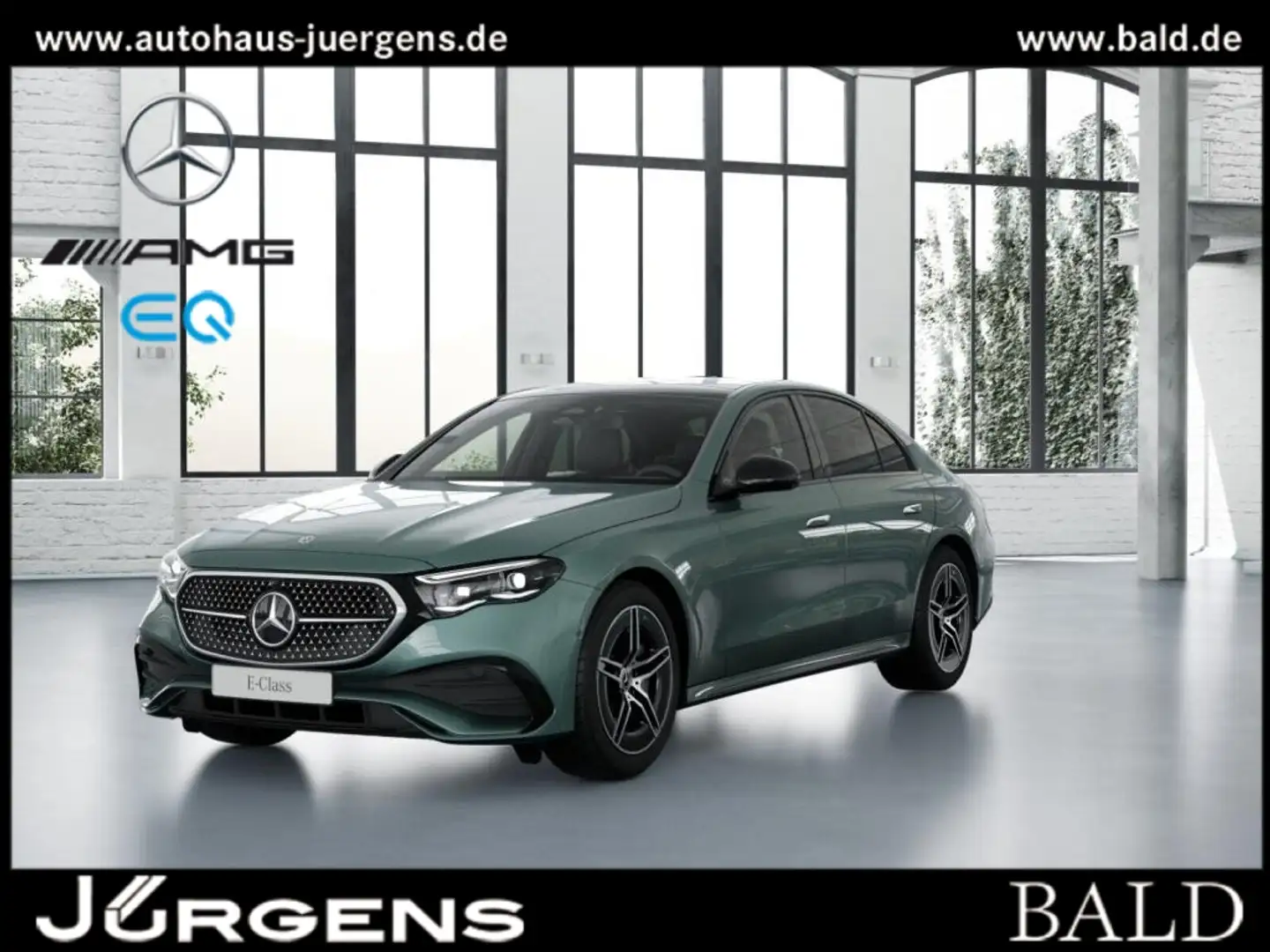 Mercedes-Benz E 450 d 4M AMG/Pano/Digital Plateado - 1