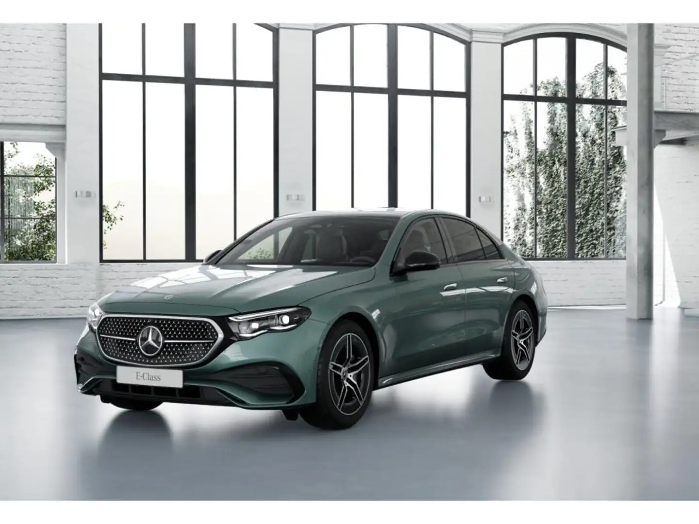 Mercedes-Benz E 450 d 4M AMG/Pano/Digital Plateado - 2