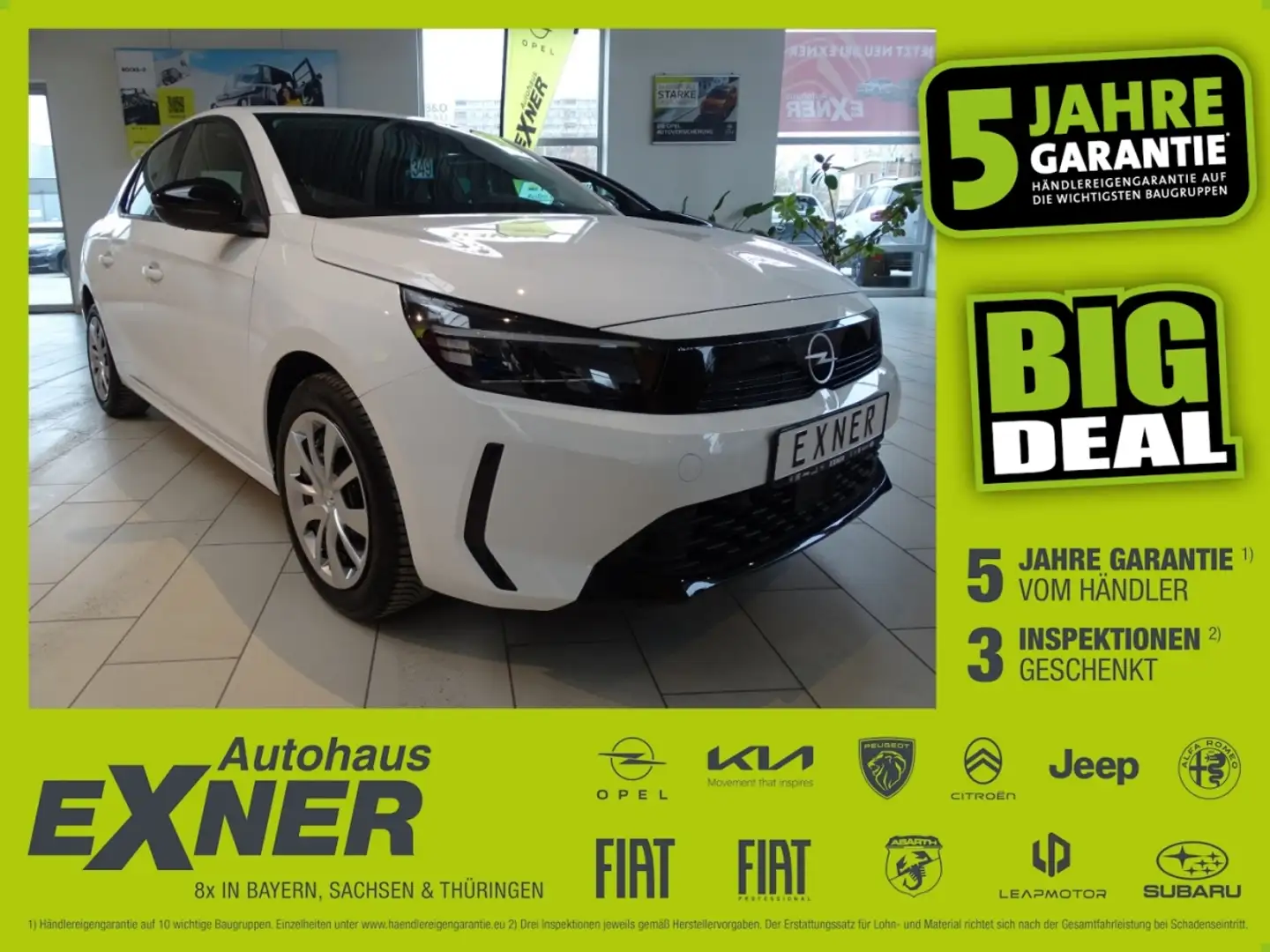 Opel Corsa F 1.2 Klimaanlage, LED, Sitzheizung Wit - 1