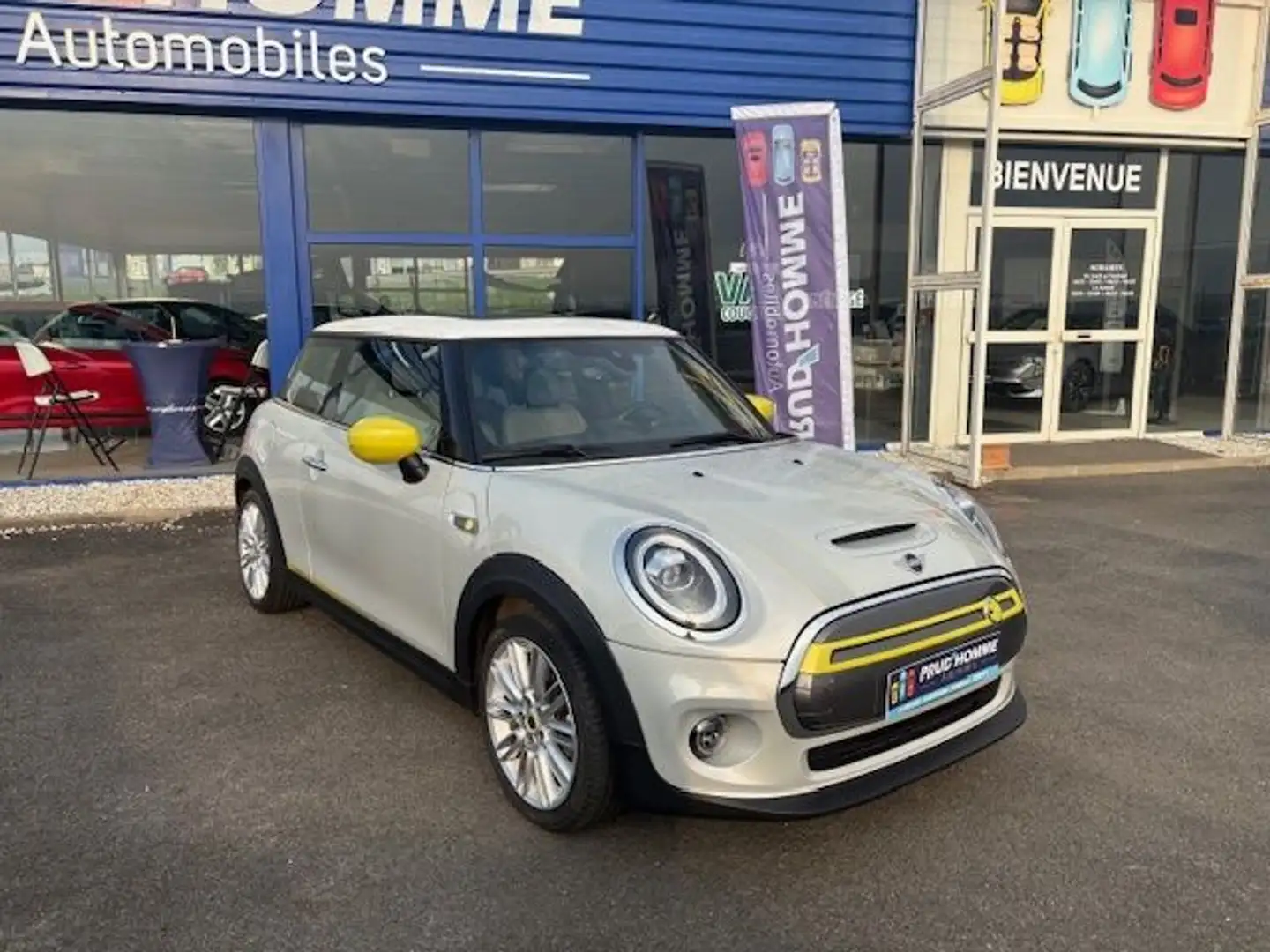 MINI Cooper III COOPER 184 SE FINITION GREENWICH BVA 32.6 KWH Blanc - 2