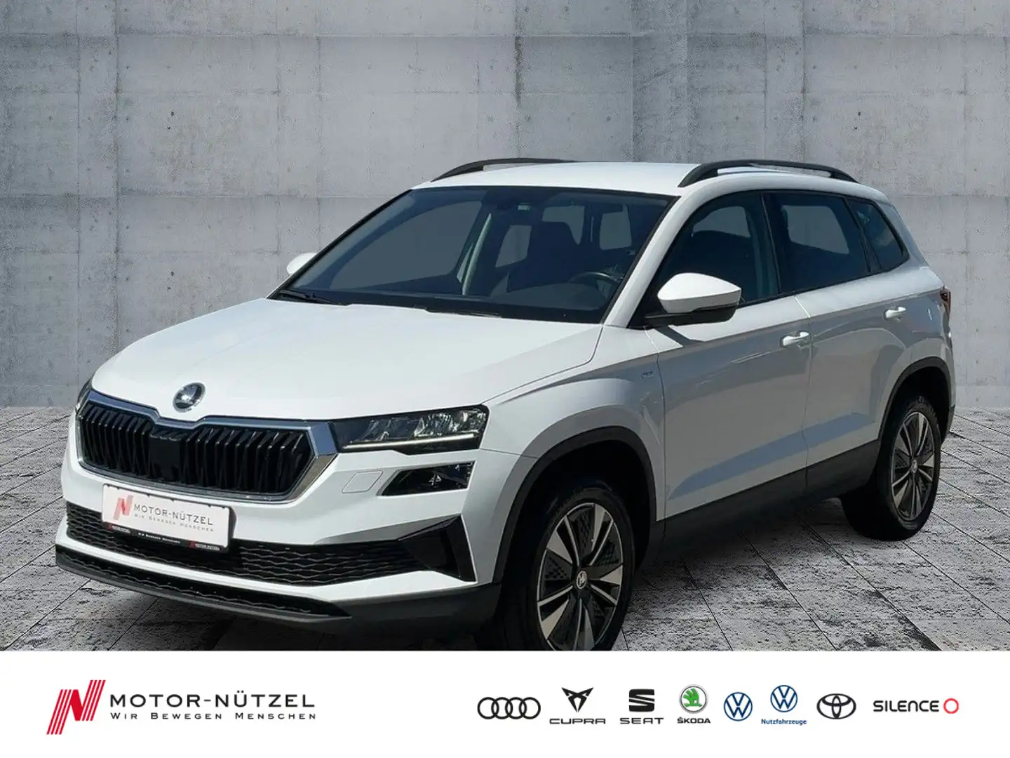 Skoda Karoq 2.0 TDI TOUR LED+NAVI+APP+GRA+SHZ+PDC+NSW Bianco - 1