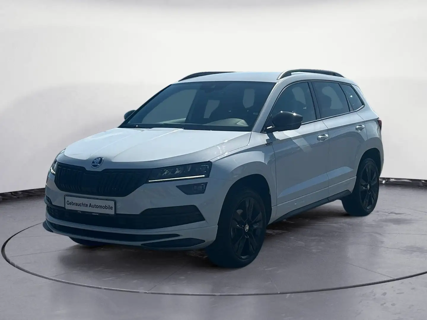 Skoda Karoq 1.5 TSI ACT DSG Ambition Tempom.aktiv Blue Weiß - 2