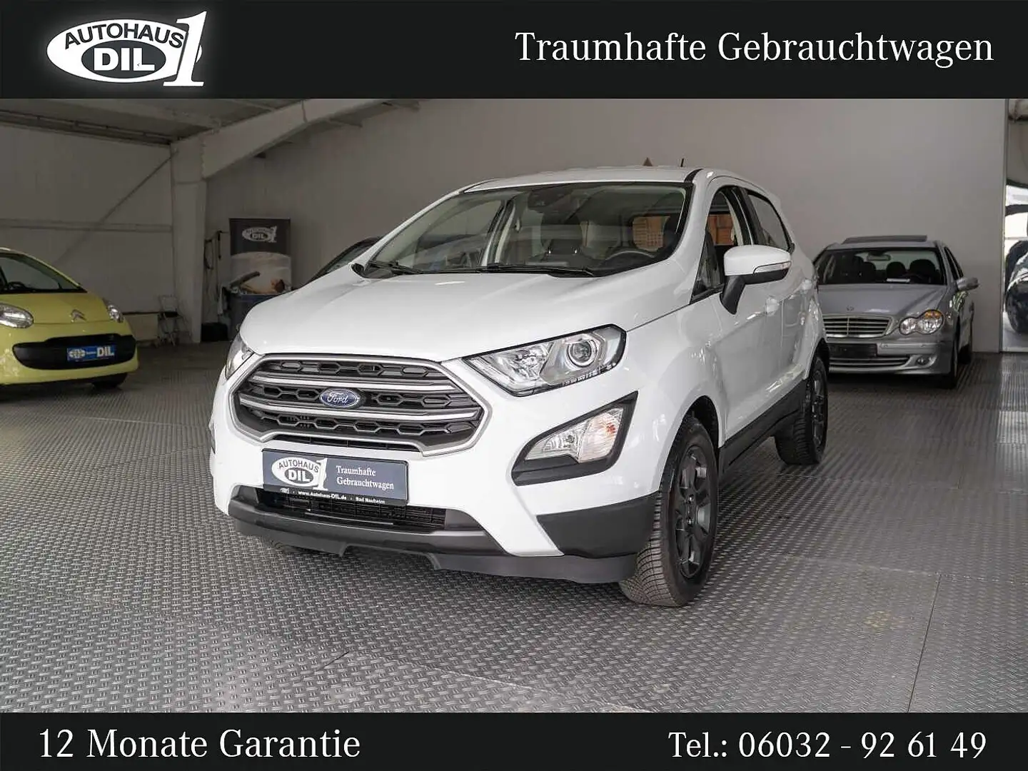 Ford EcoSport *Scheckheftgepflegt* EcoBoost*1-Hand* Wit - 1
