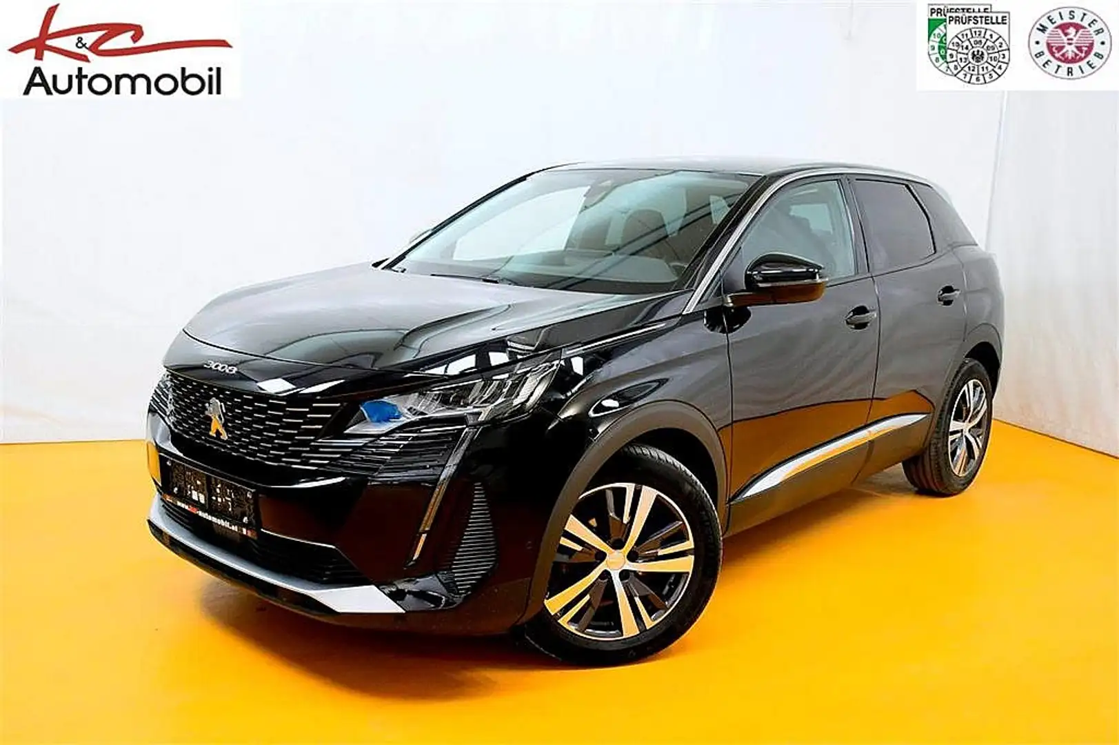 Peugeot 3008 BlueHDi 130 S&S EAT8 Allure Pack Schwarz - 1