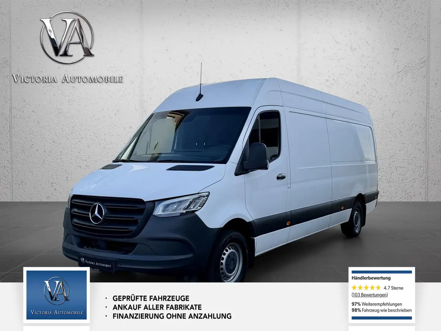 Mercedes-Benz Sprinter 314/316 CDI RWD L3 / L4. Sprinter III Sortimo RWD/ Weiß - 1