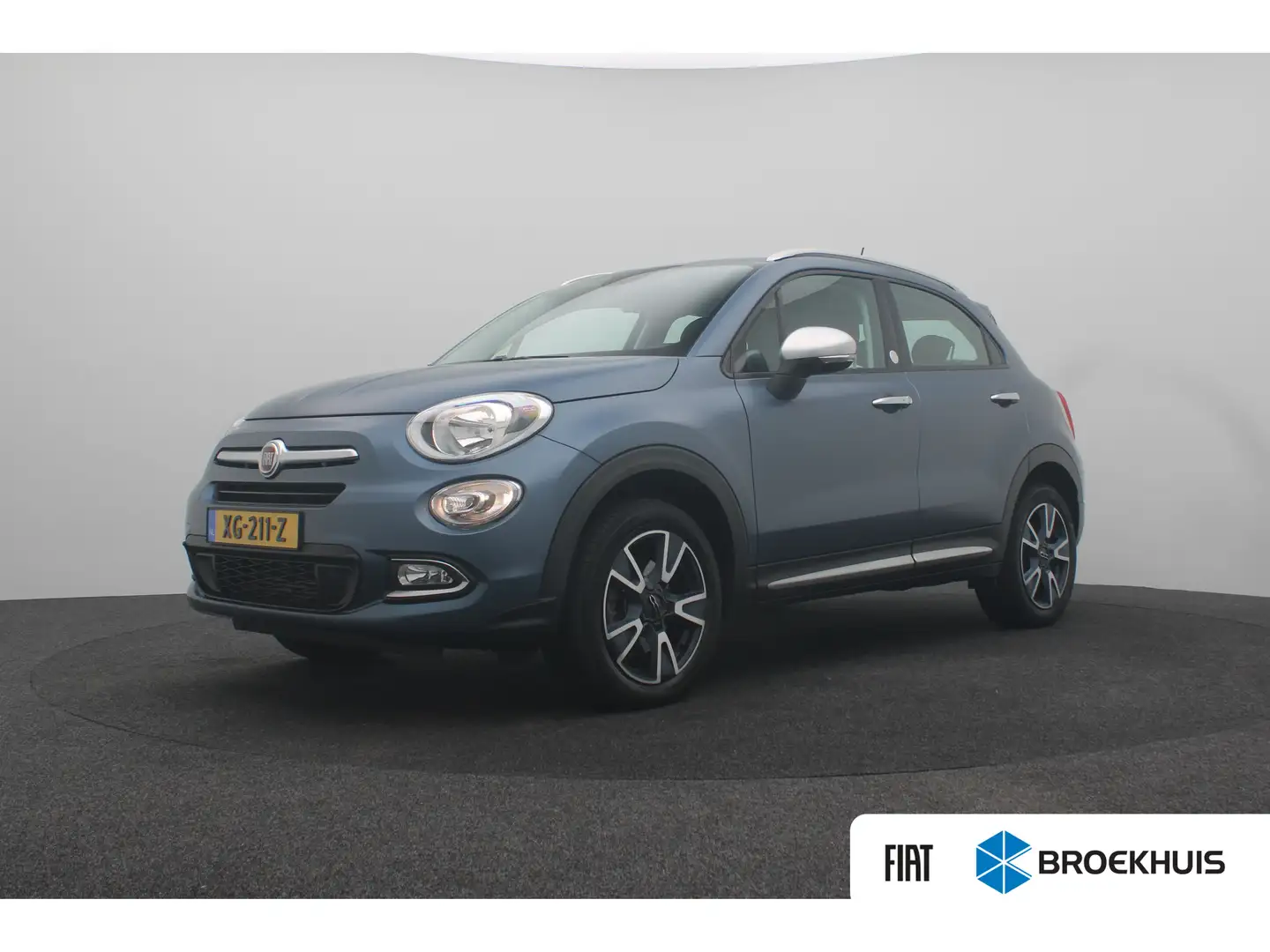 Fiat 500X 1.4 Turbo MultiAir Mirror | Achterbank in delen ne Blauw - 1
