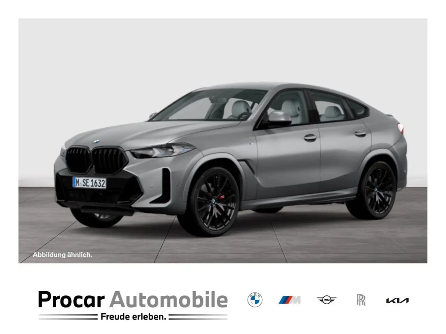 BMW X6 xDrive30d M Sport RFK NAVI LED DAB Gris - 1