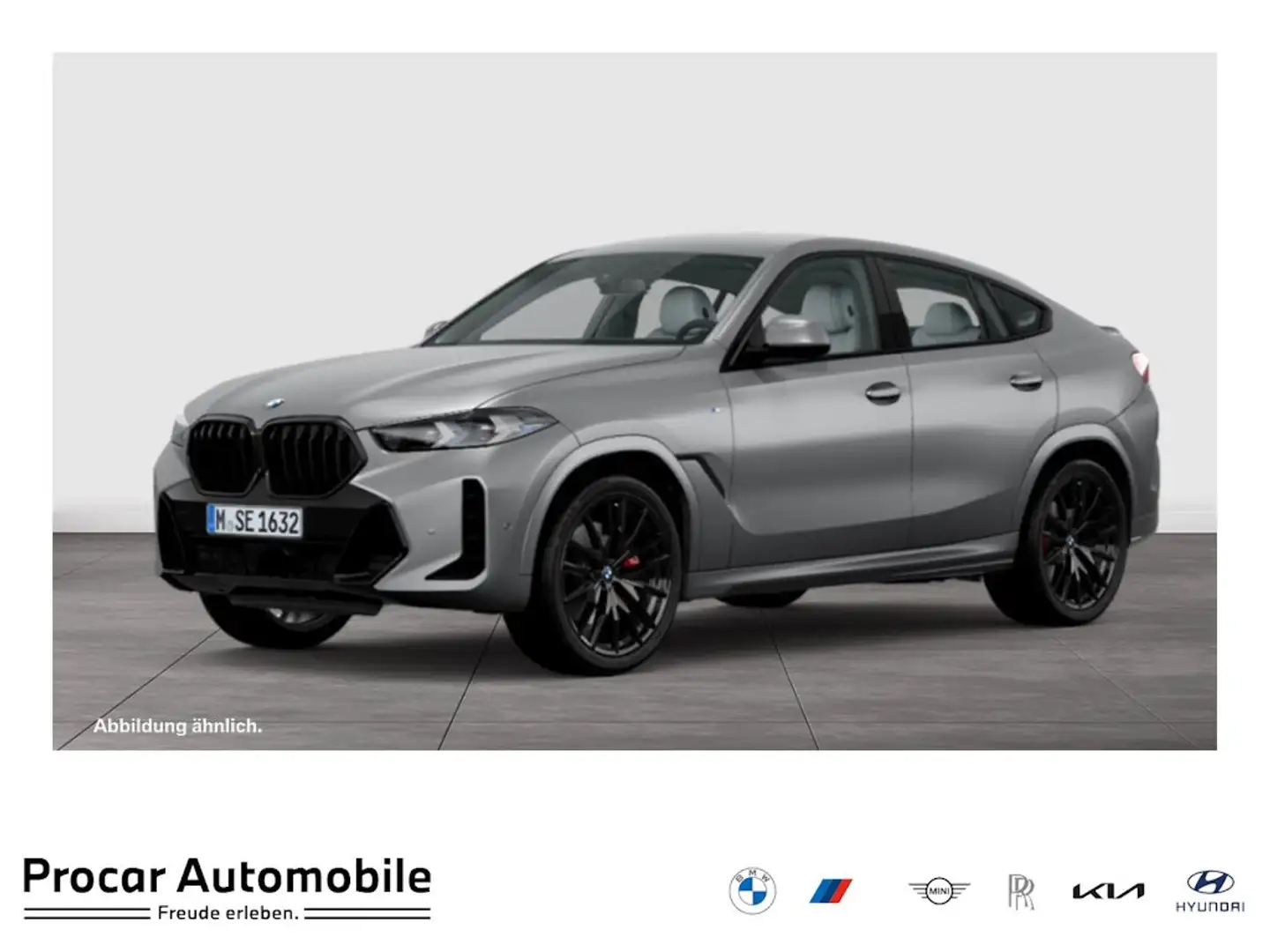 BMW X6 xDrive30d M Sport RFK NAVI LED DAB Grigio - 1