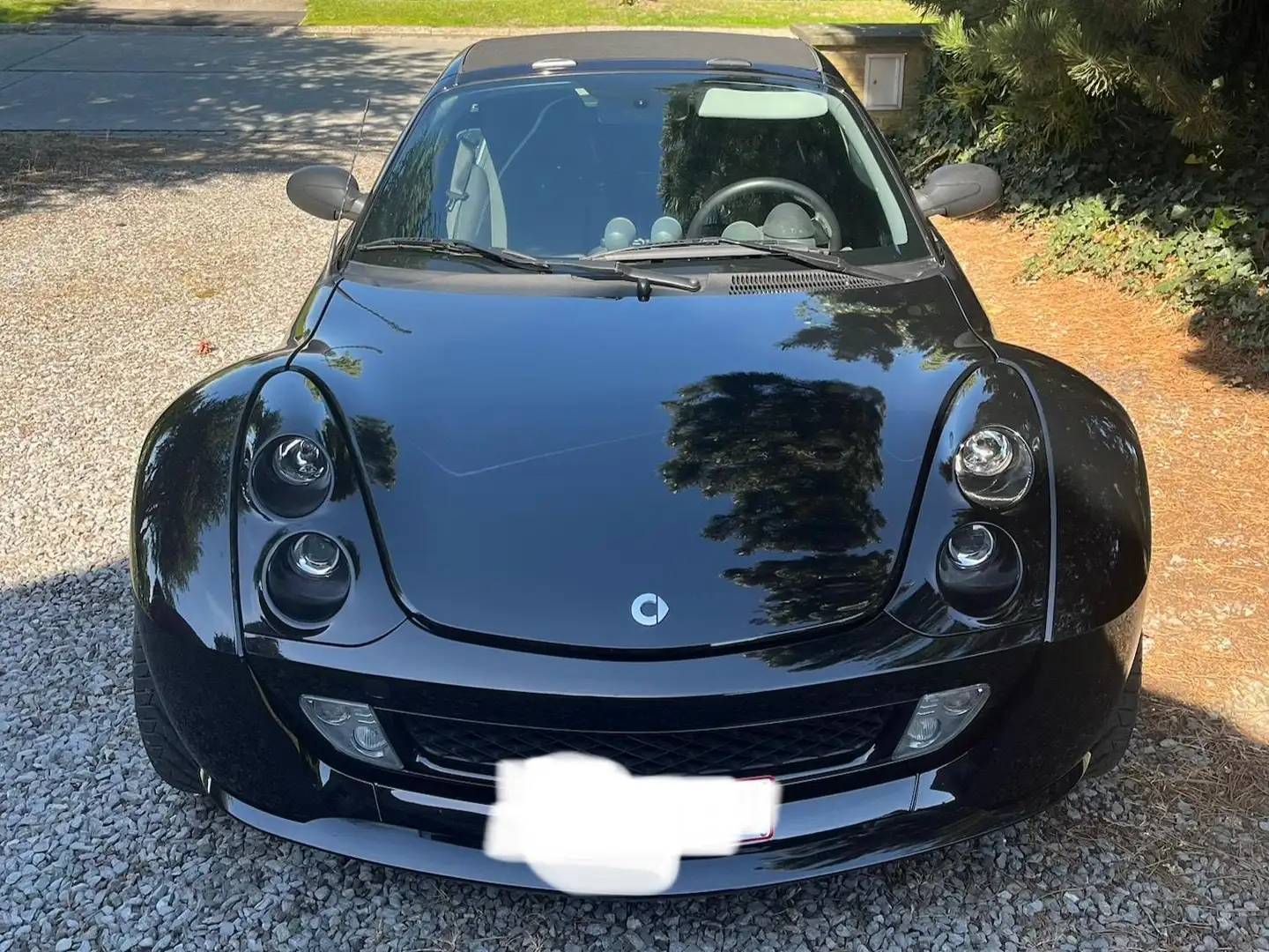 smart roadster Roadster Brabus 0.7 Turbo Xclusive Softouch Schwarz - 2
