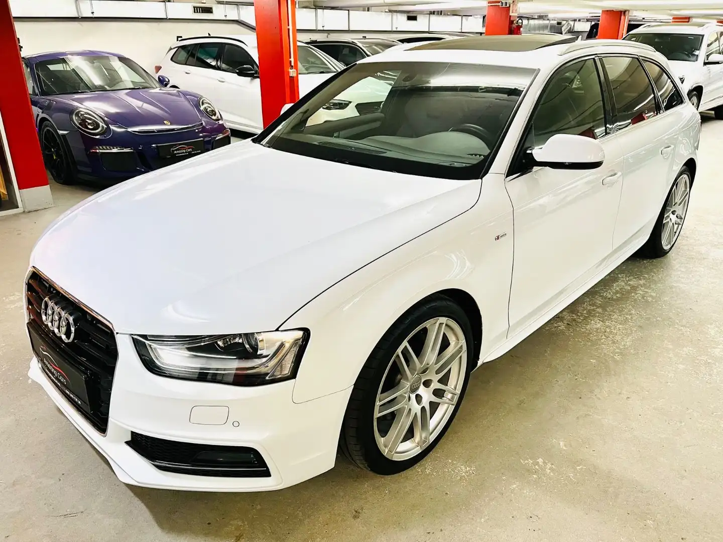 Audi A4 3.0 Avant S line Sportpaket plus RS quattro Blanco - 1
