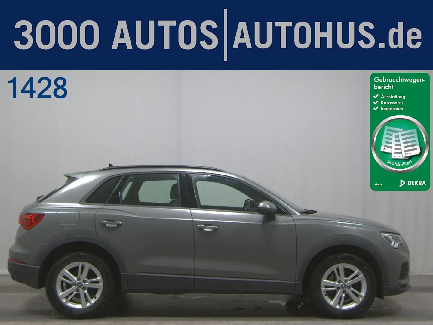 Audi Q3 35 2.0 TDI S-Line Navi LED Leder el.Heck vc Grau - 1